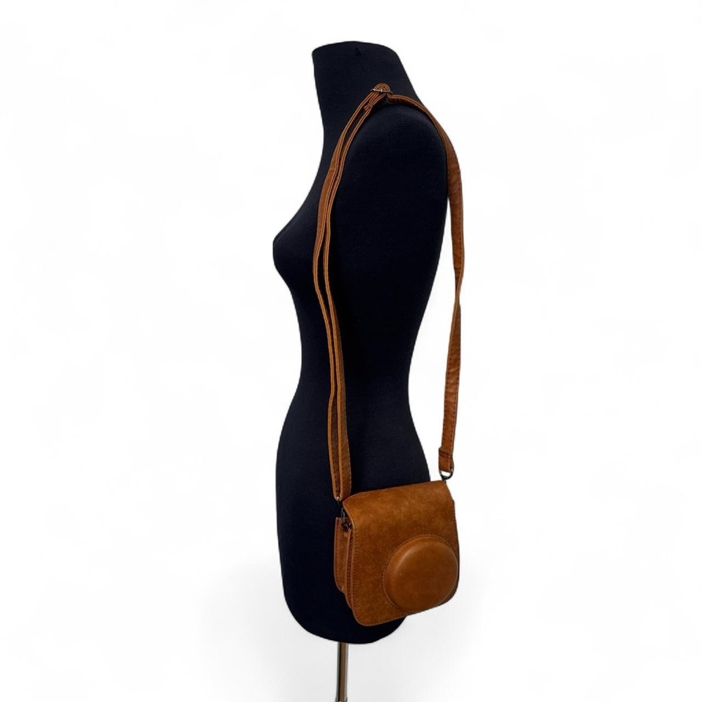 Vintage Brown Polaroid Camera Bag